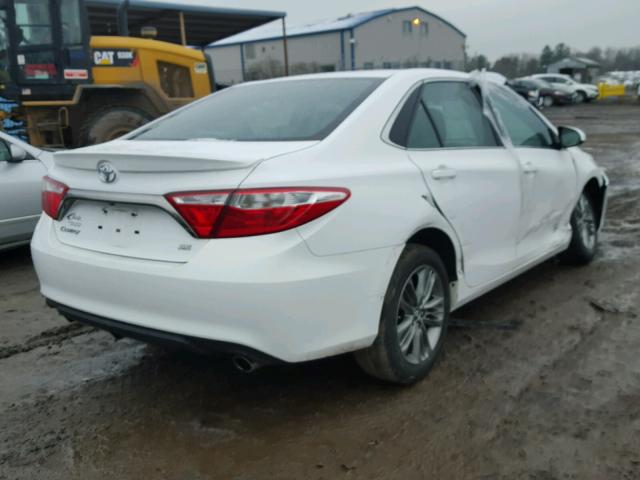 4T1BF1FK0FU094822 - 2015 TOYOTA CAMRY LE WHITE photo 4