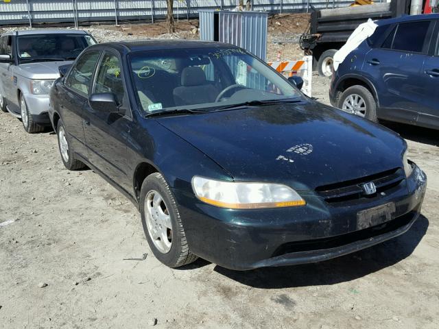 1HGCG6671YA140632 - 2000 HONDA ACCORD EX BLACK photo 1