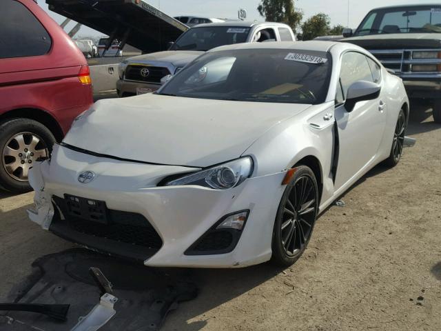 JF1ZNAA15E8708362 - 2014 TOYOTA SCION FR-S თეთრი ფოტო 2