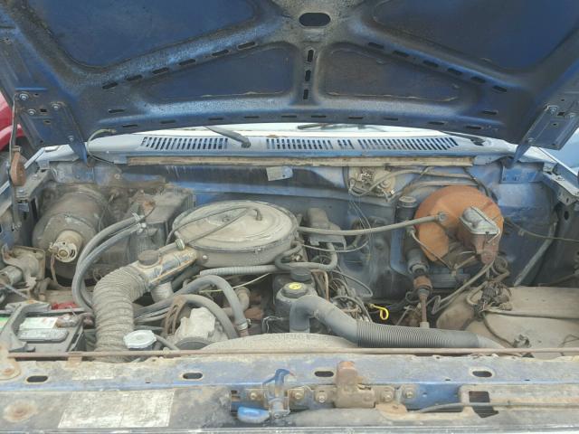 1FTDF15Y6FPB58380 - 1985 FORD F150 BLUE photo 7