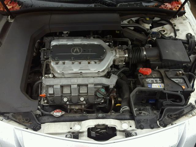 19UUA8F20AA022745 - 2010 ACURA TL WHITE photo 7