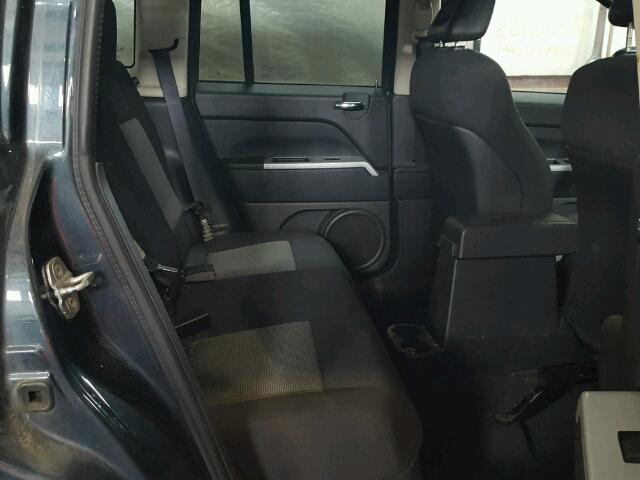 1J8FF47WX8D538096 - 2008 JEEP COMPASS SP BLUE photo 6