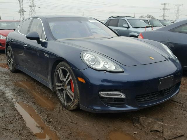 WP0AC2A76AL090550 - 2010 PORSCHE PANAMERA T BLUE photo 1