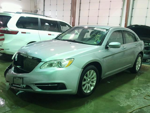 1C3CCBBB5DN510078 - 2013 CHRYSLER 200 TOURIN SILVER photo 2