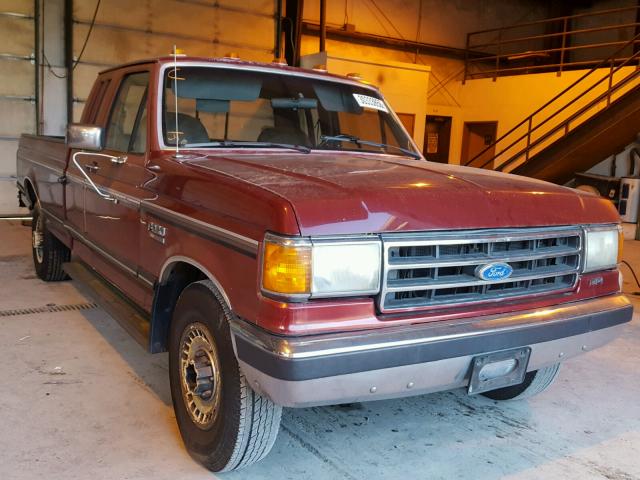 1FTHX25GXLKA39610 - 1990 FORD F250 RED photo 1