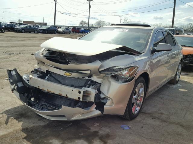 1G1ZC5E06AF323061 - 2010 CHEVROLET MALIBU 1LT 棕色 照片 2