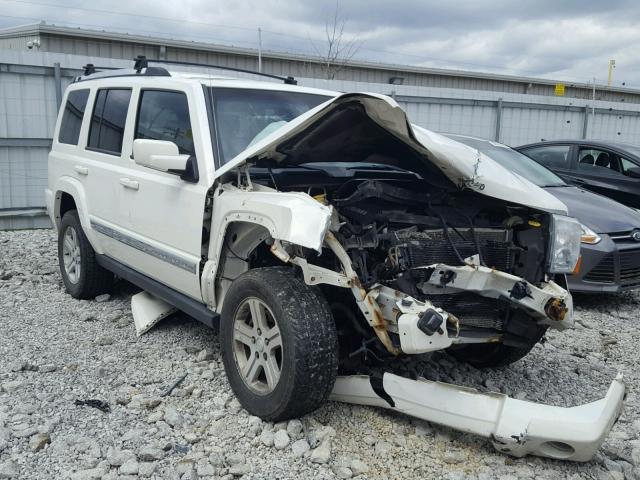 1J8HG58TX9C542110 - 2009 JEEP COMMANDER WHITE photo 1