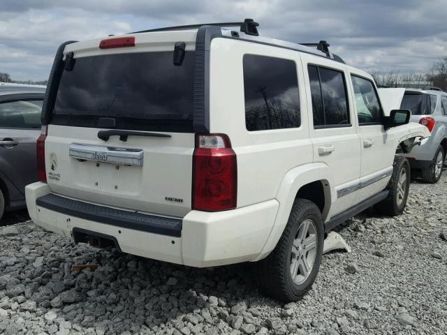 1J8HG58TX9C542110 - 2009 JEEP COMMANDER WHITE photo 4