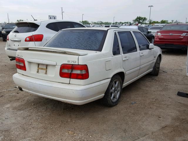 YV1LS56D3X1571303 - 1999 VOLVO S70 GLT WHITE photo 4