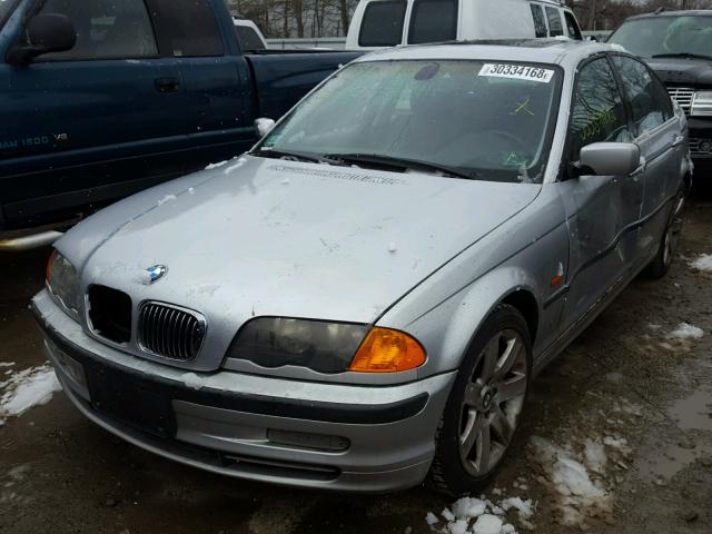 WBAAM5333YEJ40907 - 2000 BMW 328 I SILVER photo 2