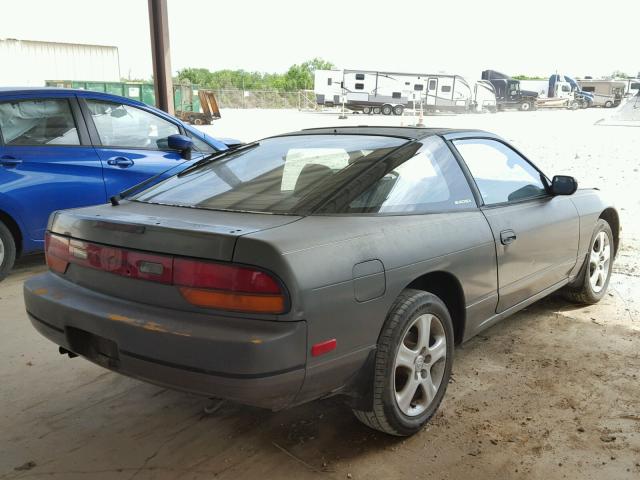 JN1MS36P8MW021654 - 1991 NISSAN 240SX BASE GRAY photo 4