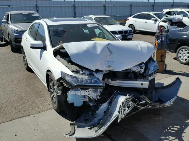 19UUB1F55FA020446 - 2015 ACURA TLX TECH WHITE photo 1