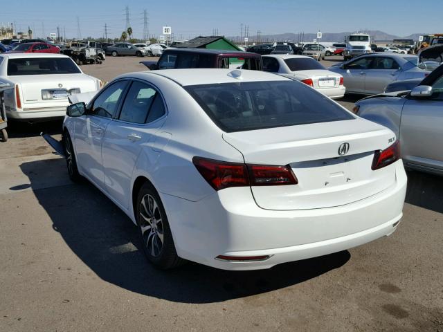 19UUB1F55FA020446 - 2015 ACURA TLX TECH WHITE photo 3