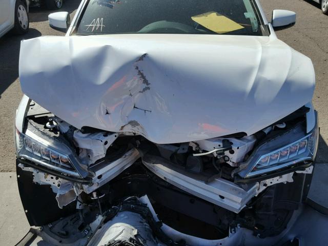 19UUB1F55FA020446 - 2015 ACURA TLX TECH WHITE photo 7