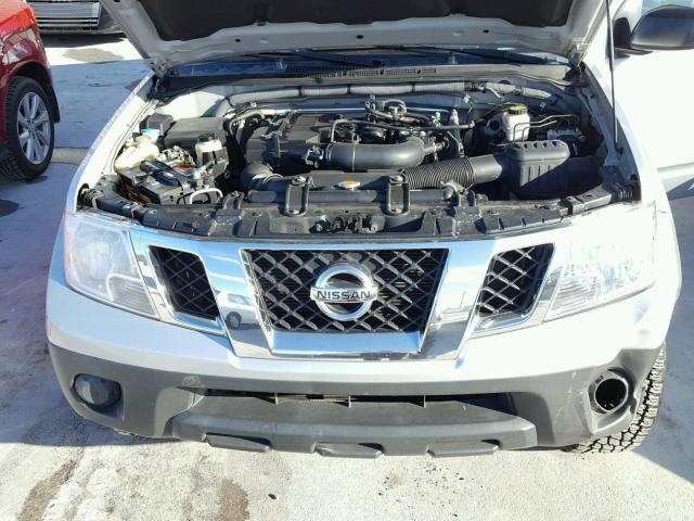 1N6BD0CT9AC437656 - 2010 NISSAN FRONTIER K SILVER photo 7