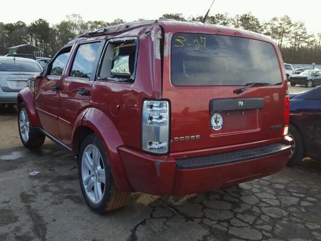 1D4PT4GK0BW517290 - 2011 DODGE NITRO HEAT RED photo 3