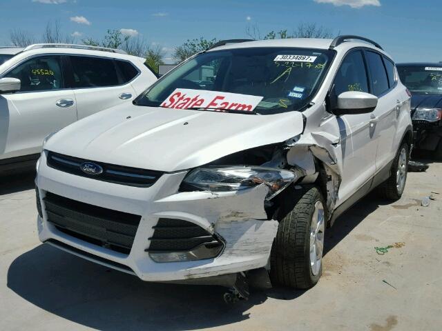 1FMCU0G95EUE38627 - 2014 FORD ESCAPE WHITE photo 2