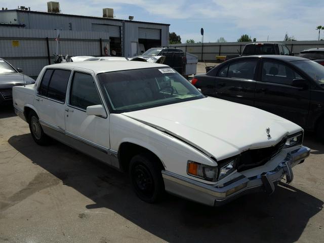 1G6CD53B9P4207052 - 1993 CADILLAC DEVILLE WHITE photo 1