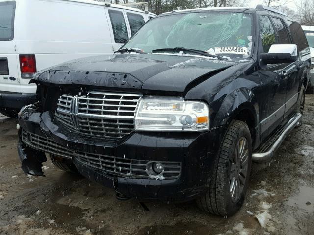 5LMJJ3J53AEJ09420 - 2010 LINCOLN NAVIGATOR შავი ფოტო 2