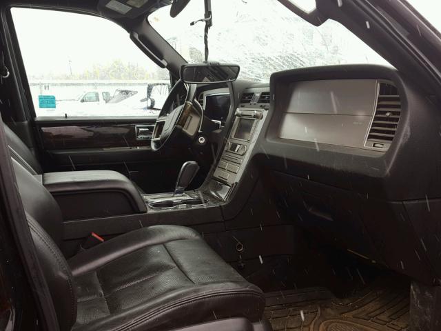 5LMJJ3J53AEJ09420 - 2010 LINCOLN NAVIGATOR შავი ფოტო 5