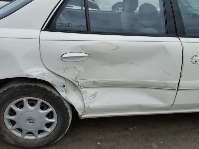 2G4WS52J921126884 - 2002 BUICK CENTURY CU WHITE photo 9