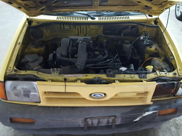 KNJPT07H4L6145686 - 1990 FORD FESTIVA LX YELLOW photo 7