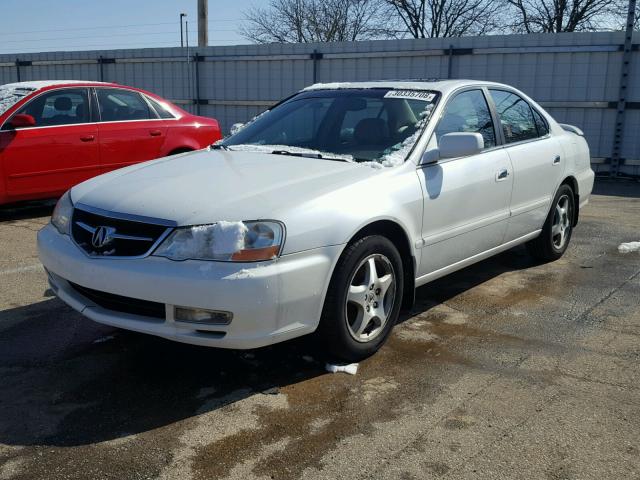 19UUA56602A043095 - 2002 ACURA 3.2TL WHITE photo 2