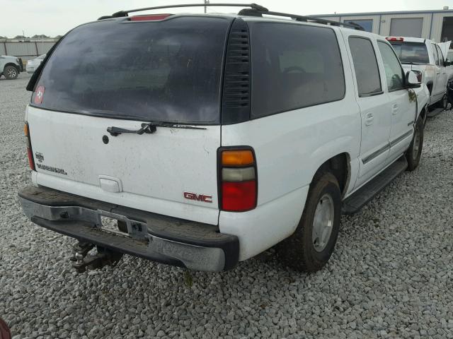 3GKEC16Z94G284128 - 2004 GMC YUKON XL C WHITE photo 4