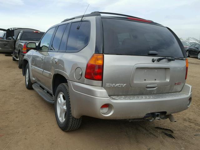 1GKDT13S922307559 - 2002 GMC ENVOY SILVER photo 3