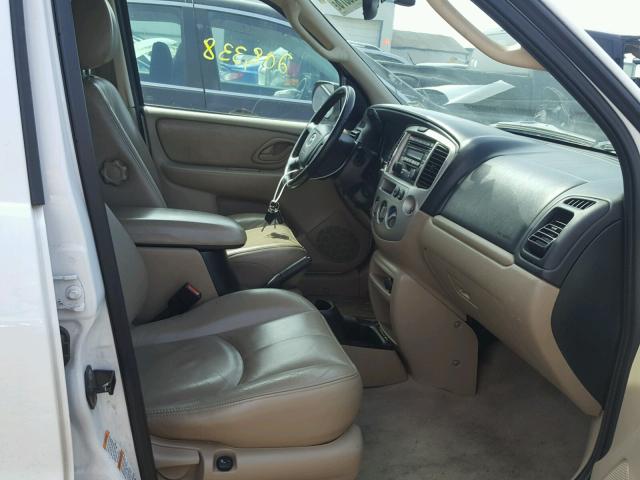 4F2CZ961X3KM47984 - 2003 MAZDA TRIBUTE ES 白色 照片 5