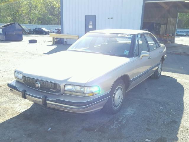 1G4HR53L6NH488726 - 1992 BUICK LESABRE LI TAN photo 2