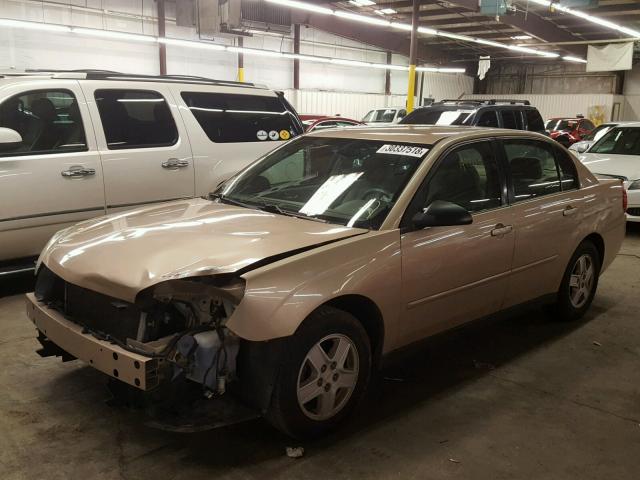1G1ZT548X4F221628 - 2004 CHEVROLET MALIBU LS ოქროსფერი ფოტო 2