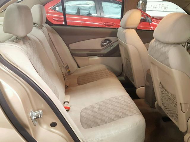 1G1ZT548X4F221628 - 2004 CHEVROLET MALIBU LS ოქროსფერი ფოტო 6