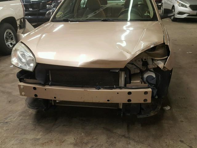 1G1ZT548X4F221628 - 2004 CHEVROLET MALIBU LS ოქროსფერი ფოტო 9