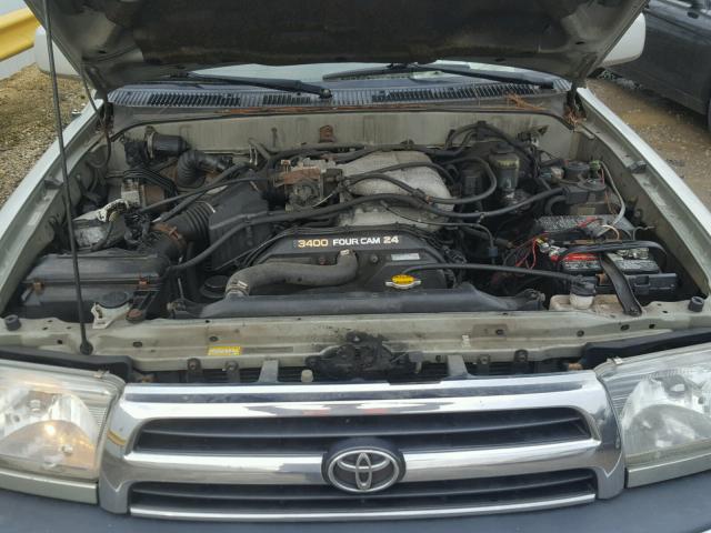 JT3HN86R3Y0291859 - 2000 TOYOTA 4RUNNER SR SILVER photo 7