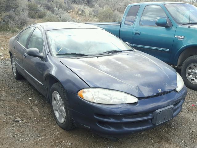 2B3HD46R82H243317 - 2002 DODGE INTREPID S BLUE photo 1