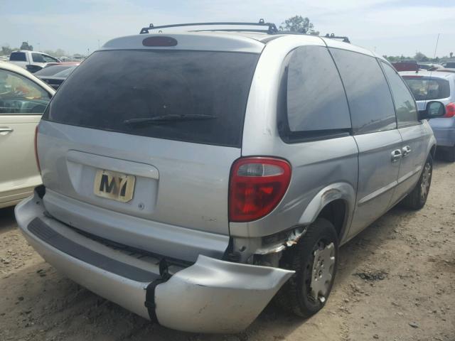 1C4GJ45371B266188 - 2001 CHRYSLER VOYAGER LX SILVER photo 4