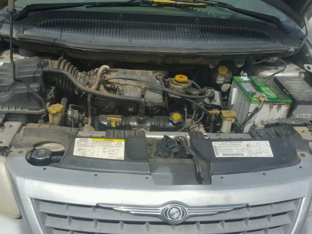 1C4GJ45371B266188 - 2001 CHRYSLER VOYAGER LX SILVER photo 7