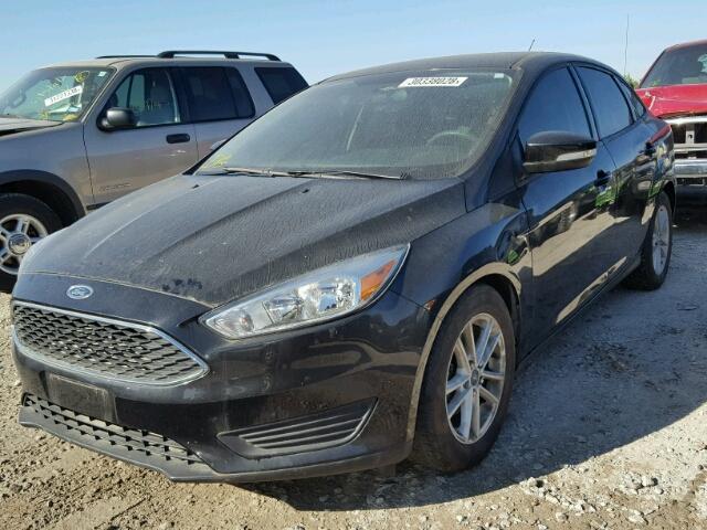 1FADP3F21FL299583 - 2015 FORD FOCUS SE BLACK photo 2