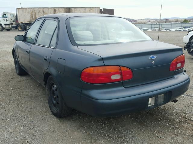 1Y1SK5282XZ441133 - 1999 CHEVROLET GEO PRIZM BLACK photo 3