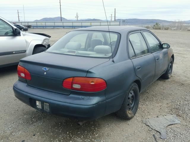 1Y1SK5282XZ441133 - 1999 CHEVROLET GEO PRIZM BLACK photo 4