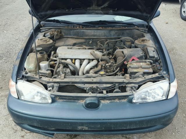 1Y1SK5282XZ441133 - 1999 CHEVROLET GEO PRIZM 黑色 照片 7