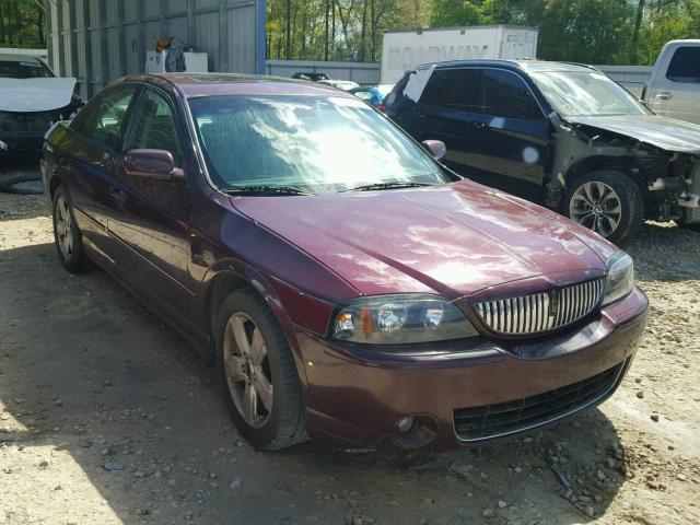 1LNFM87A76Y635959 - 2006 LINCOLN LS MAROON photo 1