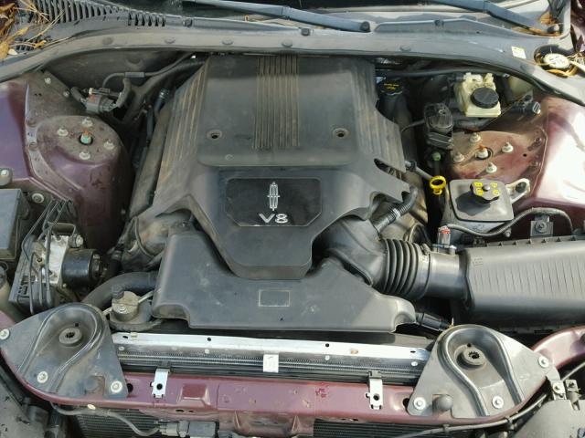 1LNFM87A76Y635959 - 2006 LINCOLN LS MAROON photo 7