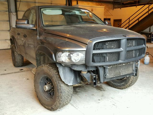 3D7KU28C43G843423 - 2003 DODGE RAM 2500 S GRAY photo 1