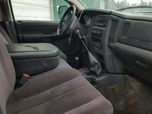 3D7KU28C43G843423 - 2003 DODGE RAM 2500 S GRAY photo 5