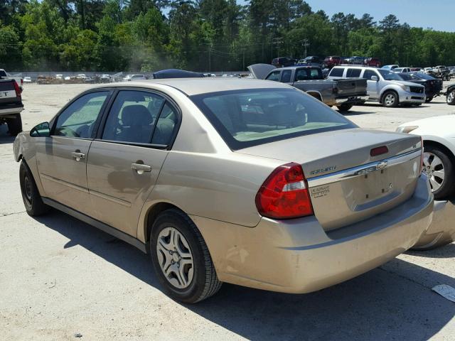 1G1ZS51F66F162733 - 2006 CHEVROLET MALIBU LS 金色 照片 3