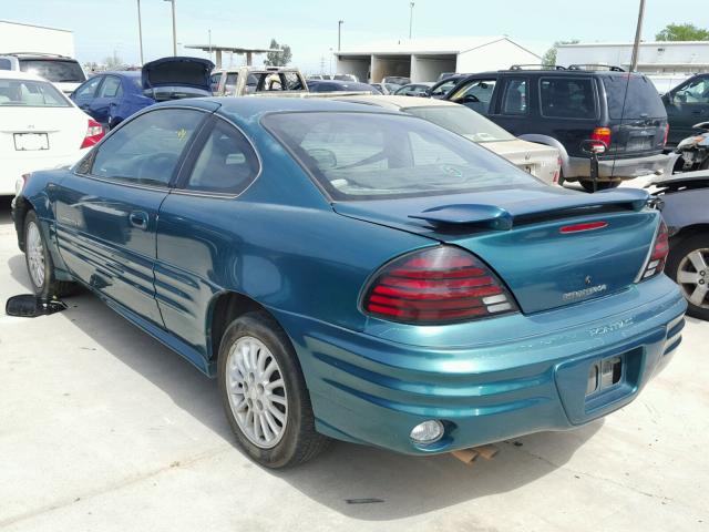 1G2NE12E9XM906984 - 1999 PONTIAC GRAND AM S GREEN photo 3