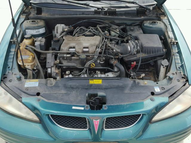 1G2NE12E9XM906984 - 1999 PONTIAC GRAND AM S GREEN photo 7