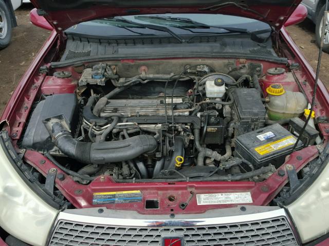 1G8JC54F94Y518083 - 2004 SATURN L300 LEVEL RED photo 7